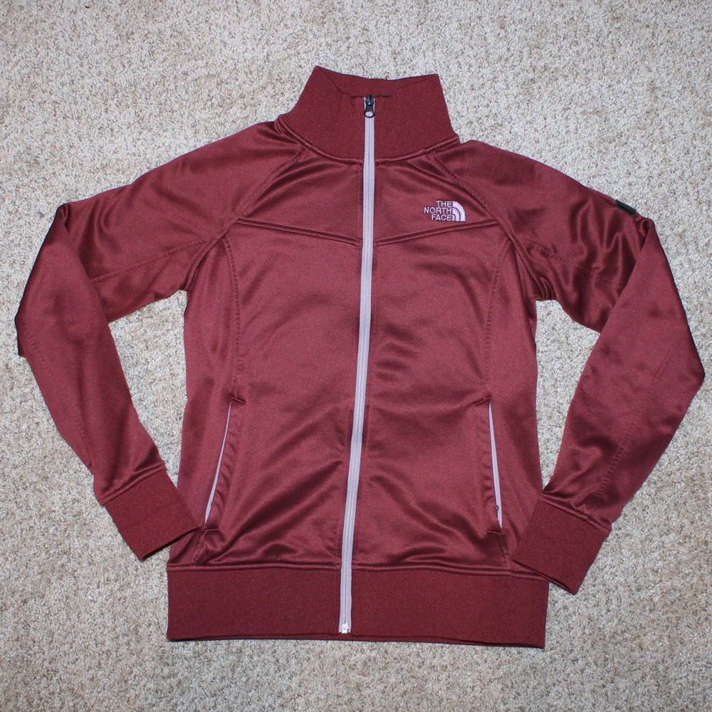 The North Face Burgundy Takeback Track Full-Zip Jacket Women’s Size Small